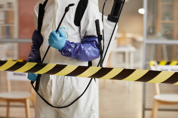 Professional Blood Cleanup technician working in Dannebrog, NE